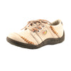 TMA EYES Women Leather Handstitched Walking Shoes Casual Sneakers for Travel Work
