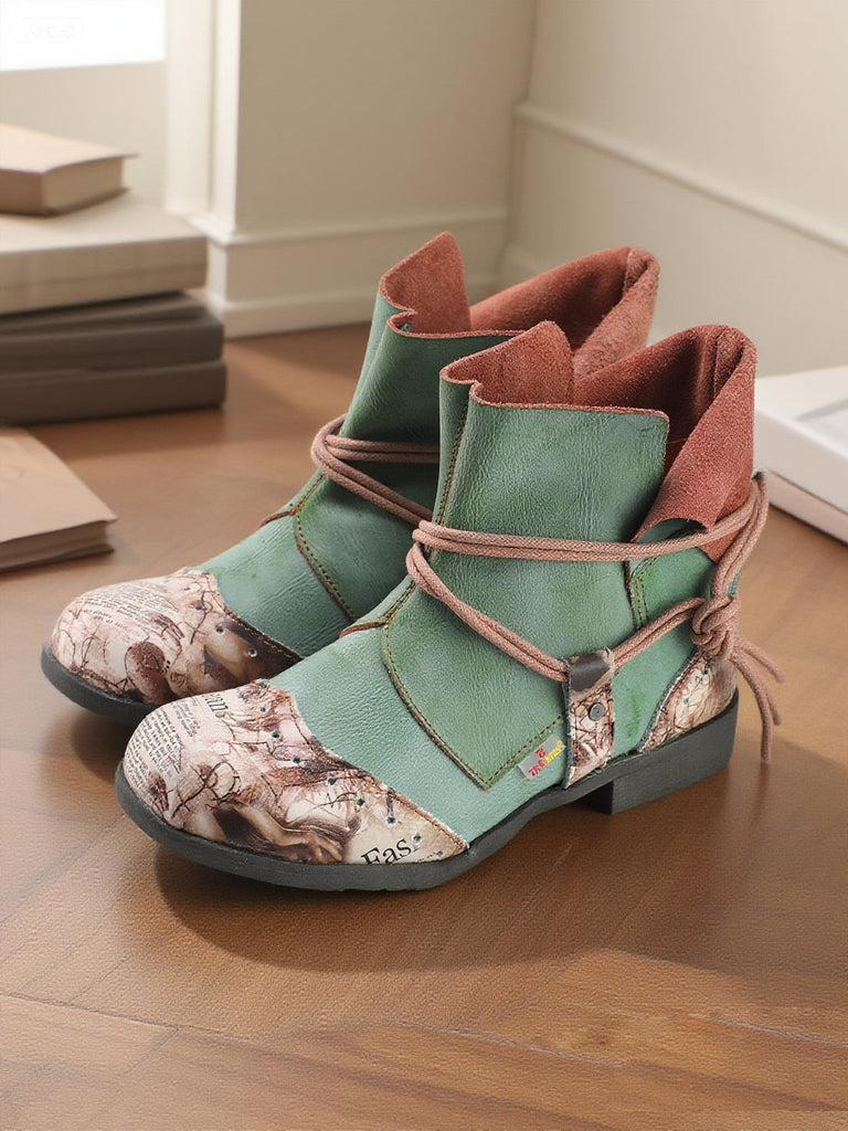These One-of-a-Kind Boots: Where Artistic Design Meets Daily Comfort & Versatile Style