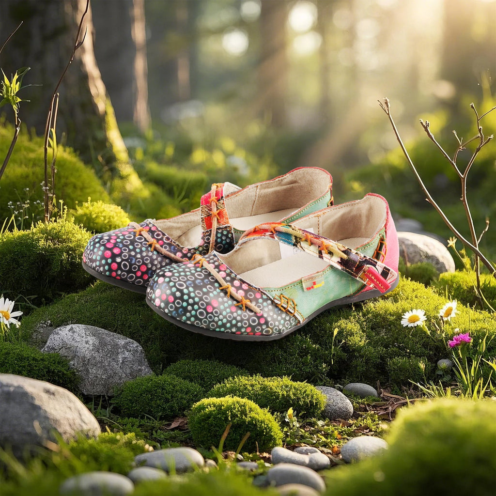 Step into Spring & Summer with TMA EYES Color-Block Flat Sandals