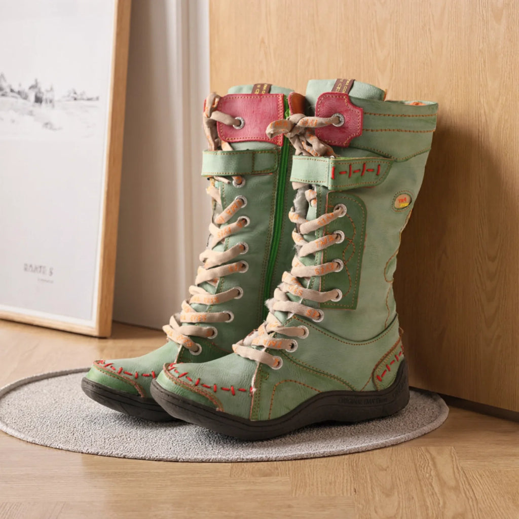 Art in Every Stitch: These Boots Are Your New Style Obsession 😍