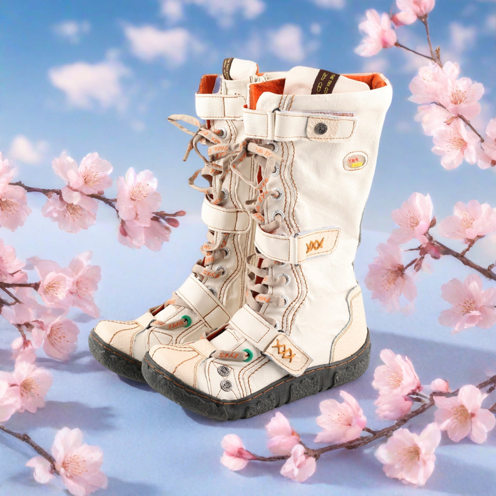 Whimsical Charm Meets Edgy Style: These Boots Are a Storybook Dream 🌸