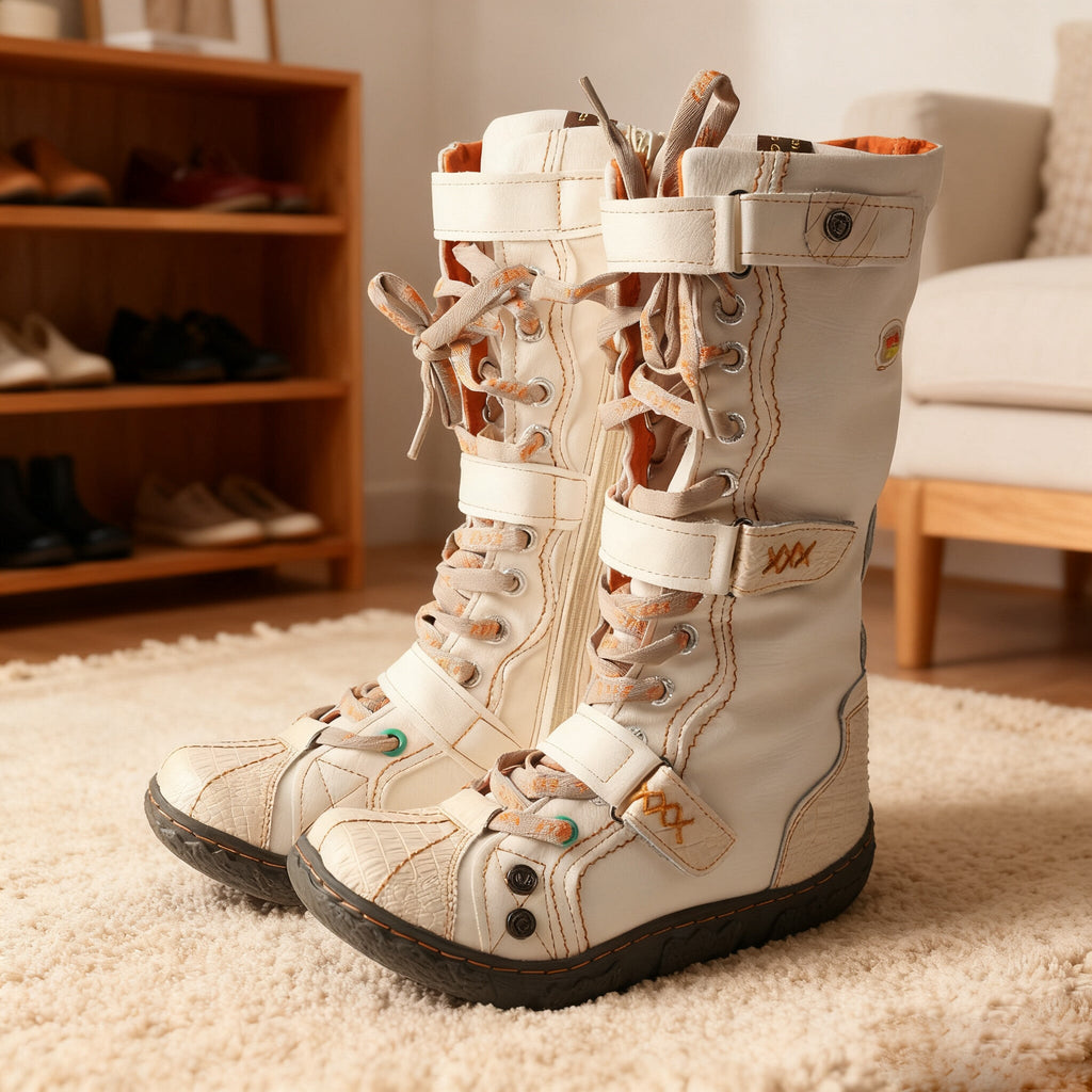 These White Boots Are a Must-Have: Unique Design, Detail-Oriented, and Full of Personality 😍