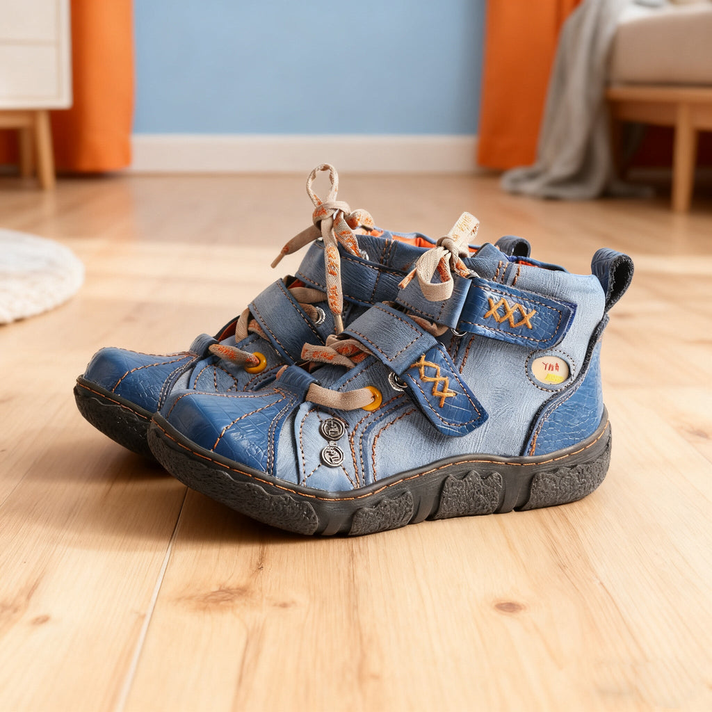 Blue Character Boots: Blend Fashion Forward Style with All-Day Comfort Seamlessly 👢