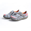 TMA EYES Retro-Inspired Leather Casual Shoes with Adjustable Velcro Strap & Artistic Accents
