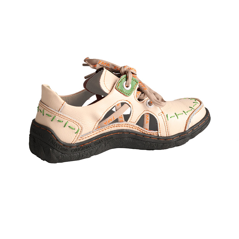 TMA ⭐️ Amazon.com | TMA EYES Hand Stitching Leather Women's Sneaker