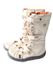 TMA EYES Hot Style Travel Modern Hand‑Sewn PU Fleece Lined Warm Winter City Women's Flat Calf Boots