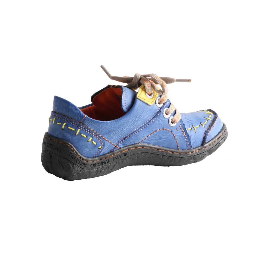 TMA EYES Hand Stitching Leather Women's Sneaker