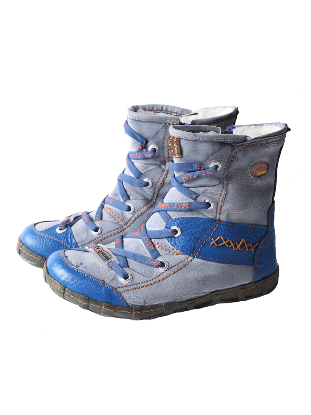 TMA EYES Women's Camo PU Leather Fashion Short Duck Boots