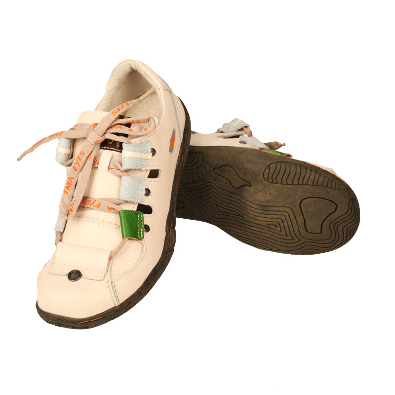 TMA EYES Women's Patchwork Leather Walking Sandal Shoes