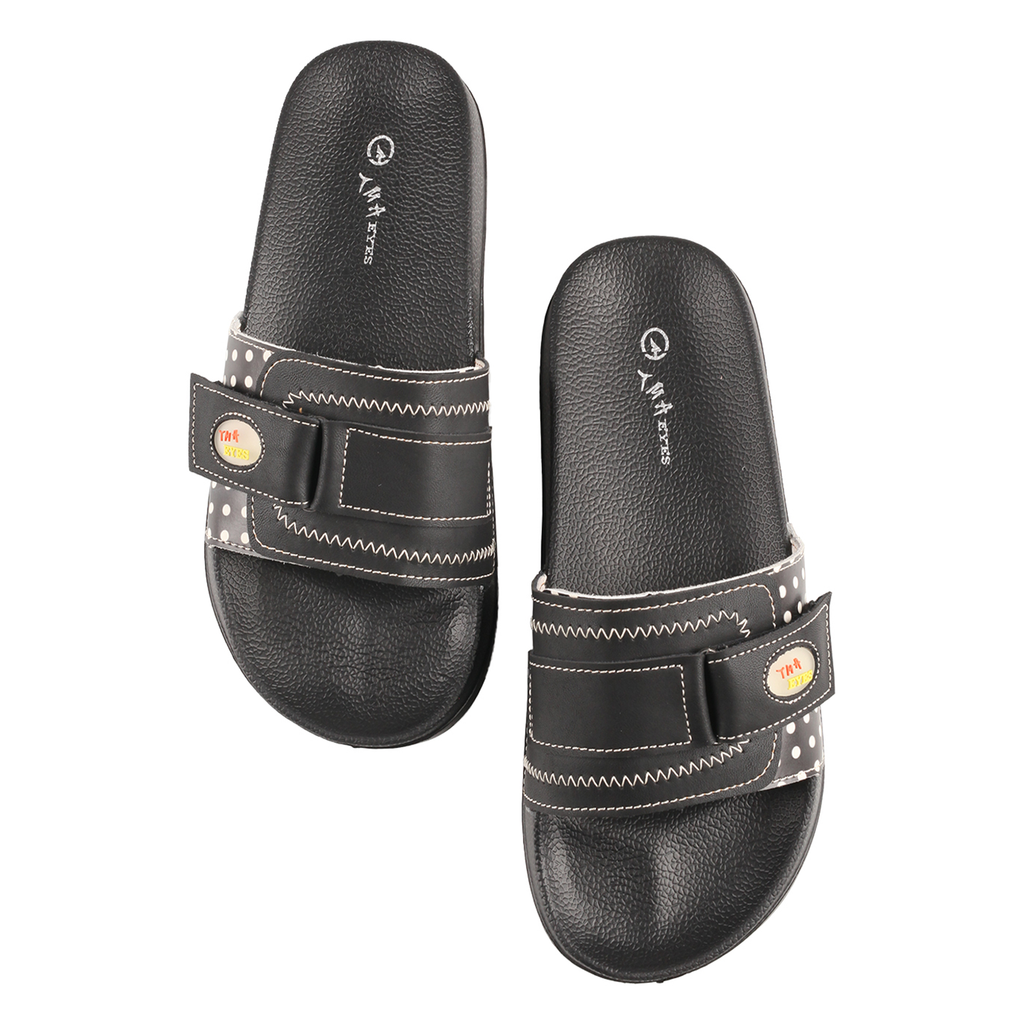 TMA EYES Women’s Summer Slip-On Sandals – Flat，Lightweight, Quick-Dry & Non-Slip
