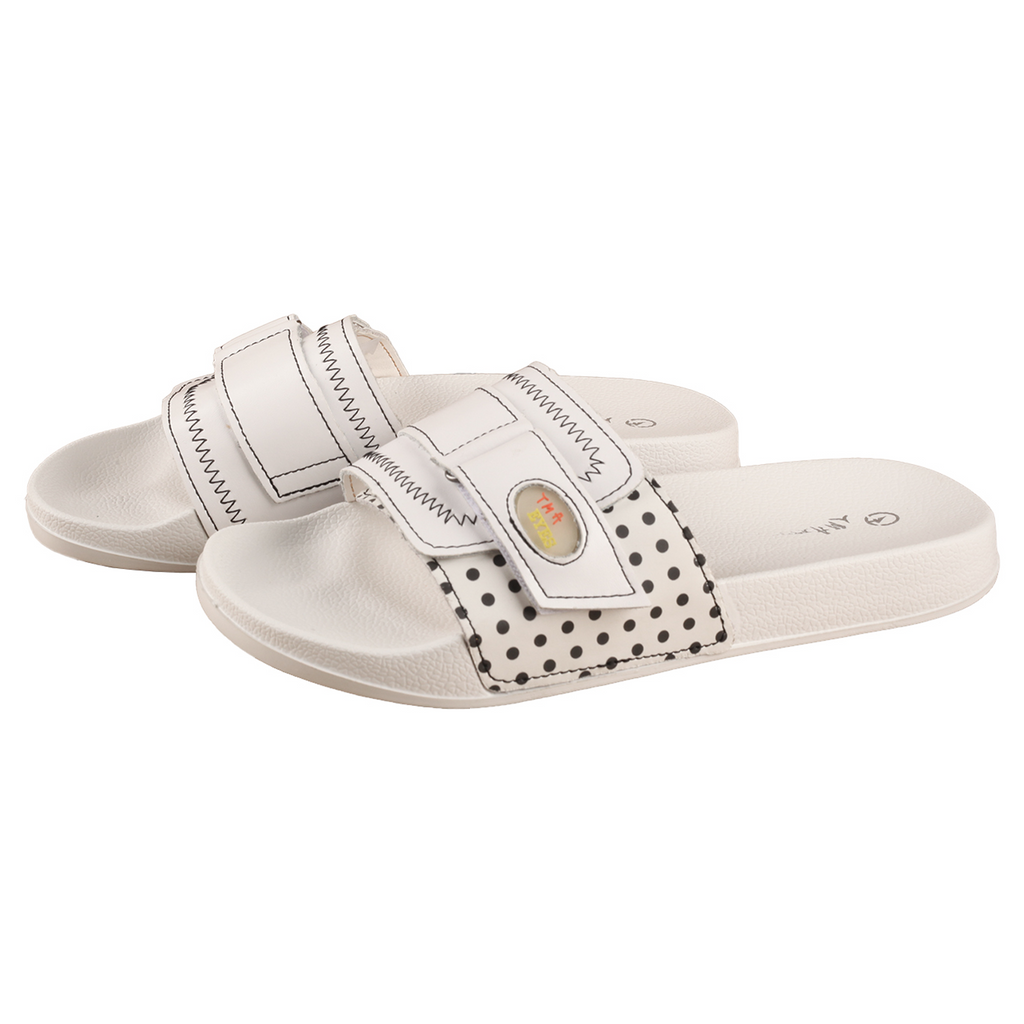 TMA EYES Women’s Summer Slip-On Sandals – Flat，Lightweight, Quick-Dry & Non-Slip