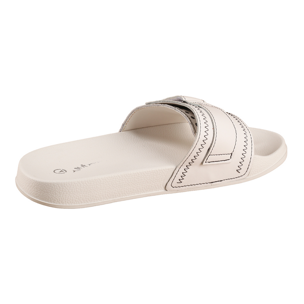 TMA EYES Women’s Summer Slip-On Sandals – Flat，Lightweight, Quick-Dry & Non-Slip