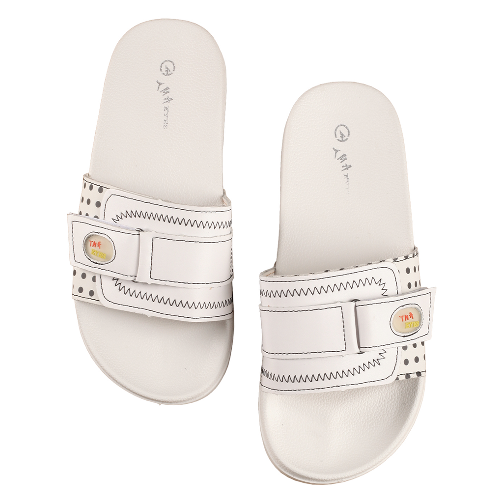 TMA EYES Women’s Summer Slip-On Sandals – Flat，Lightweight, Quick-Dry & Non-Slip