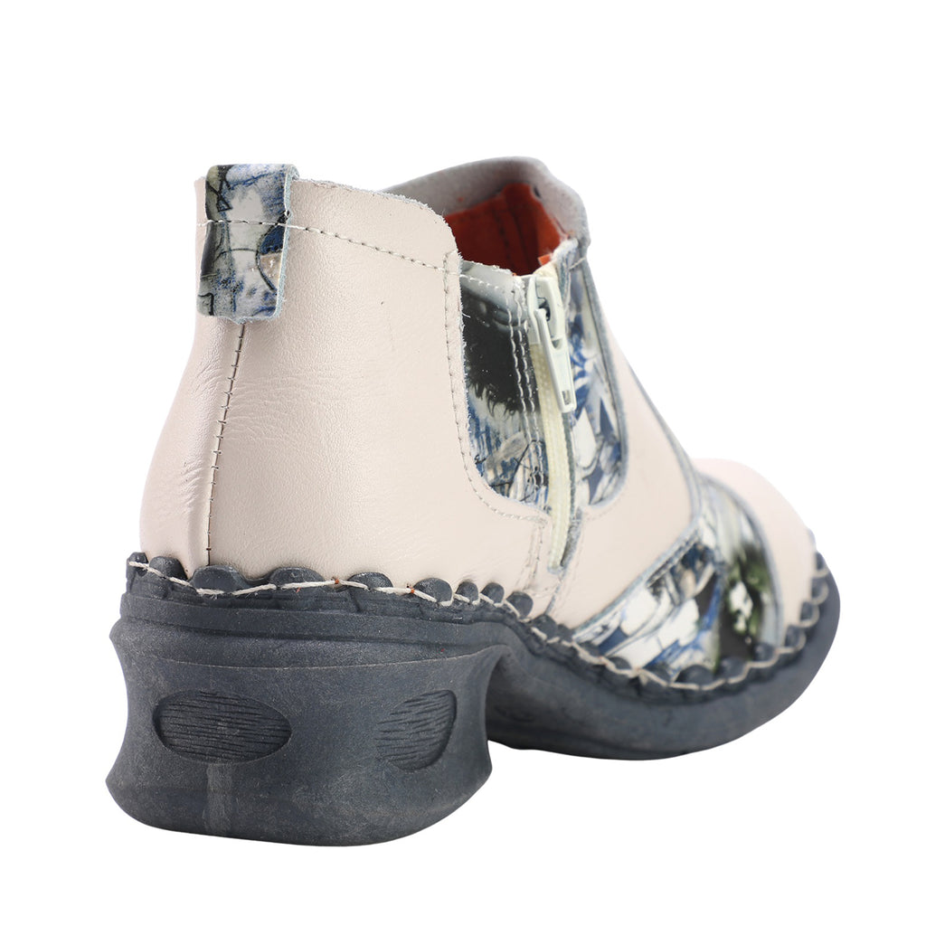 TMA EYES Women's Ankle Booties Shoes Slip on with Zipper for Outdoor