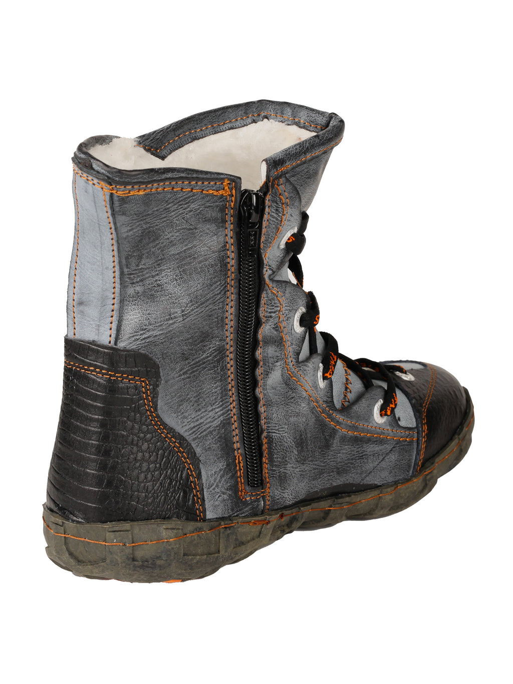 TMA EYES Women's Camo PU Leather Fashion Short Duck Boots
