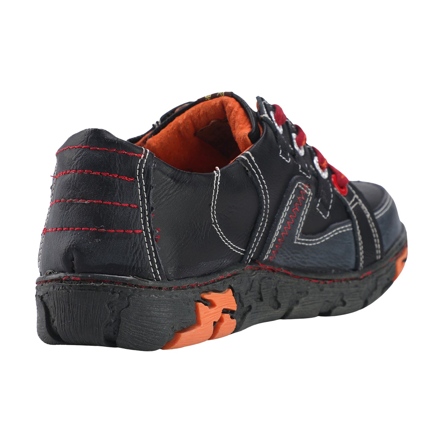 TMA EYES Genuine Leather Women's Flat Fashion Sneaker Shoes for Outdoor