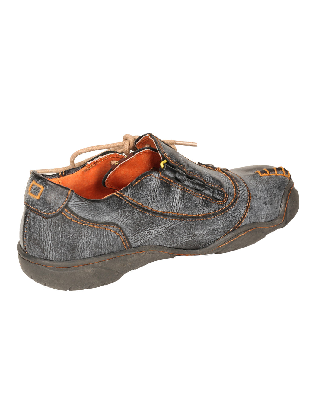 TMA EYES Five Finger Sole Side Lace-up Leather Women Casual Shoes