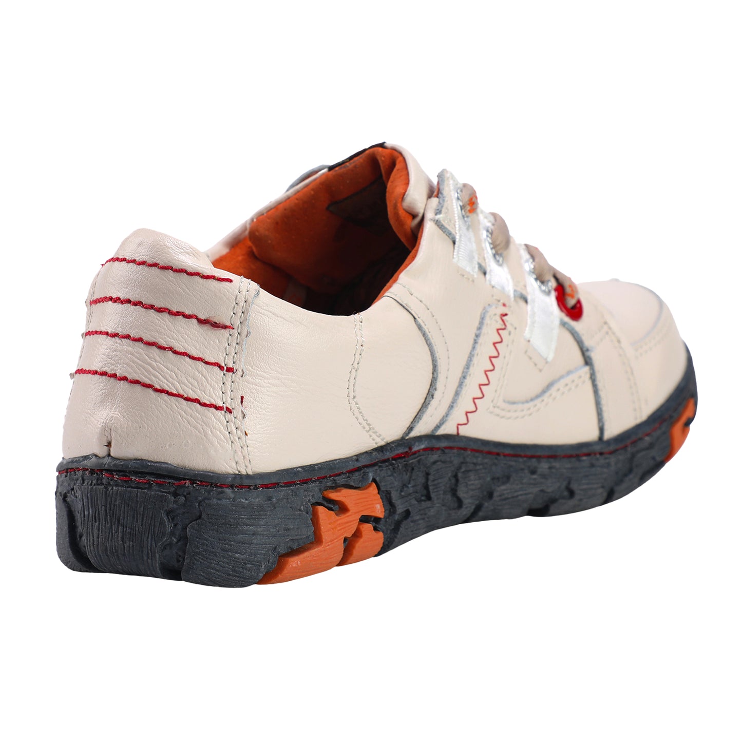 TMA EYES Genuine Leather Women's Flat Fashion Sneaker Shoes for Outdoor