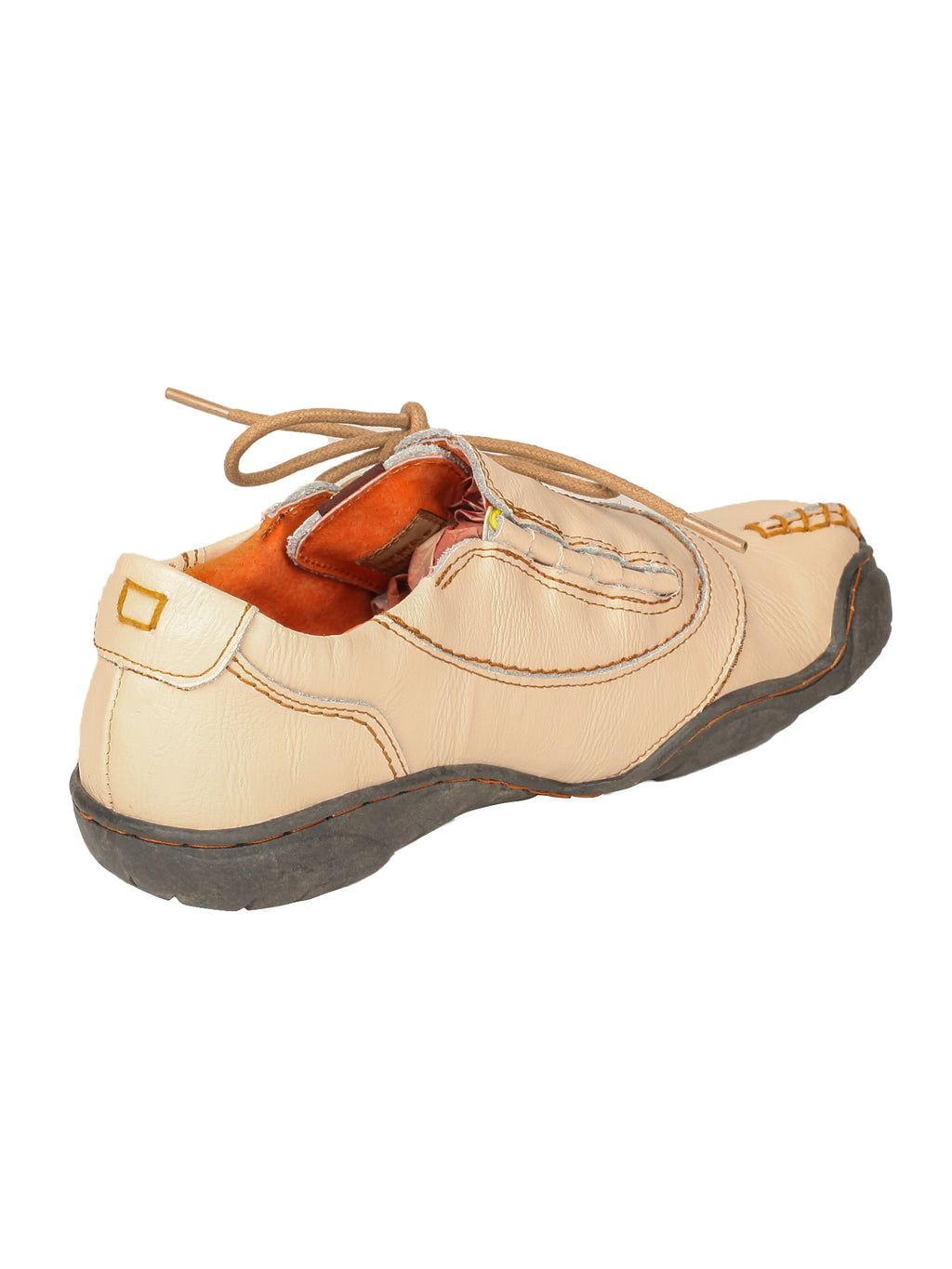 TMA EYES Five Finger Sole Side Lace-up Leather Women Casual Shoes