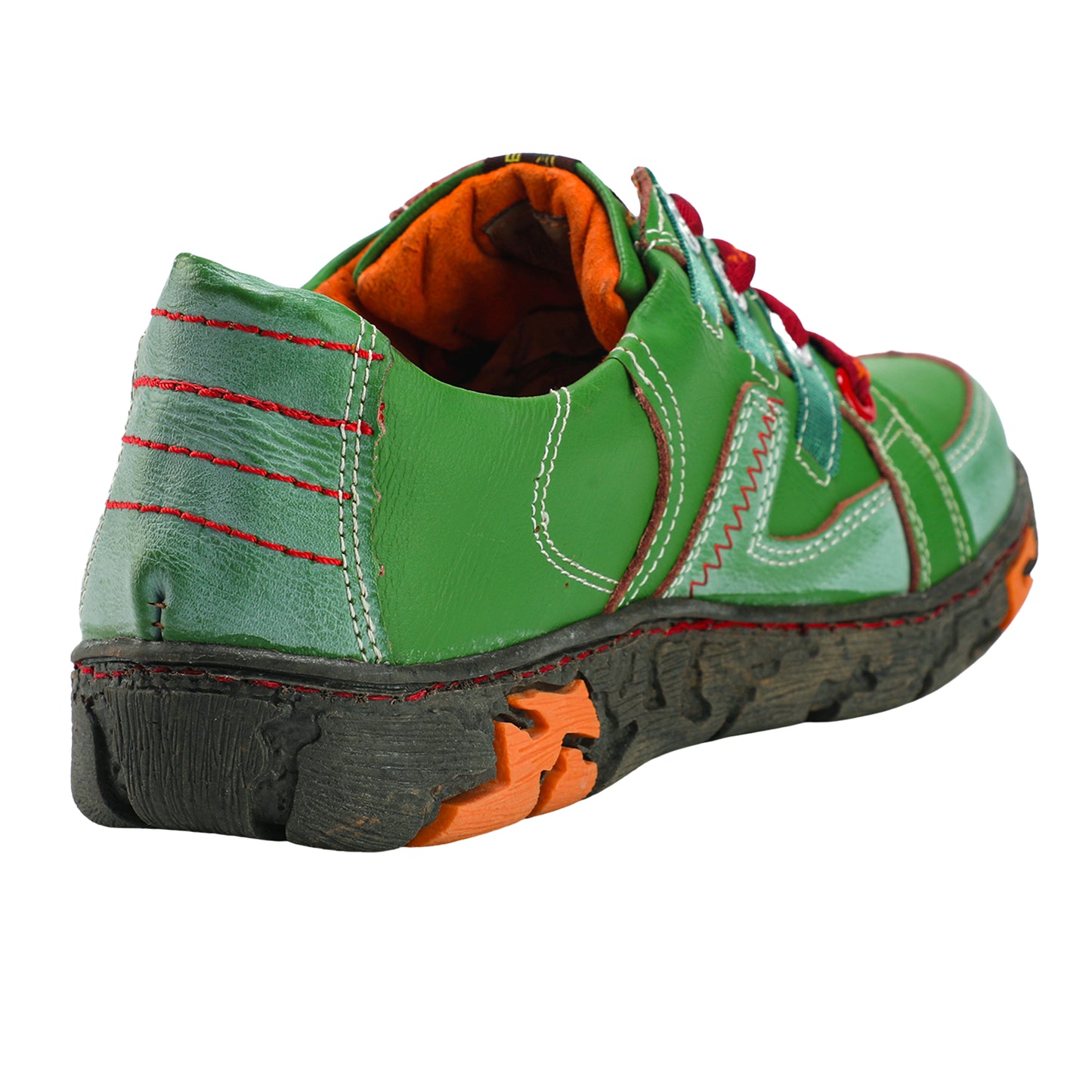 TMA EYES Genuine Leather Women's Flat Fashion Sneaker Shoes for Outdoor