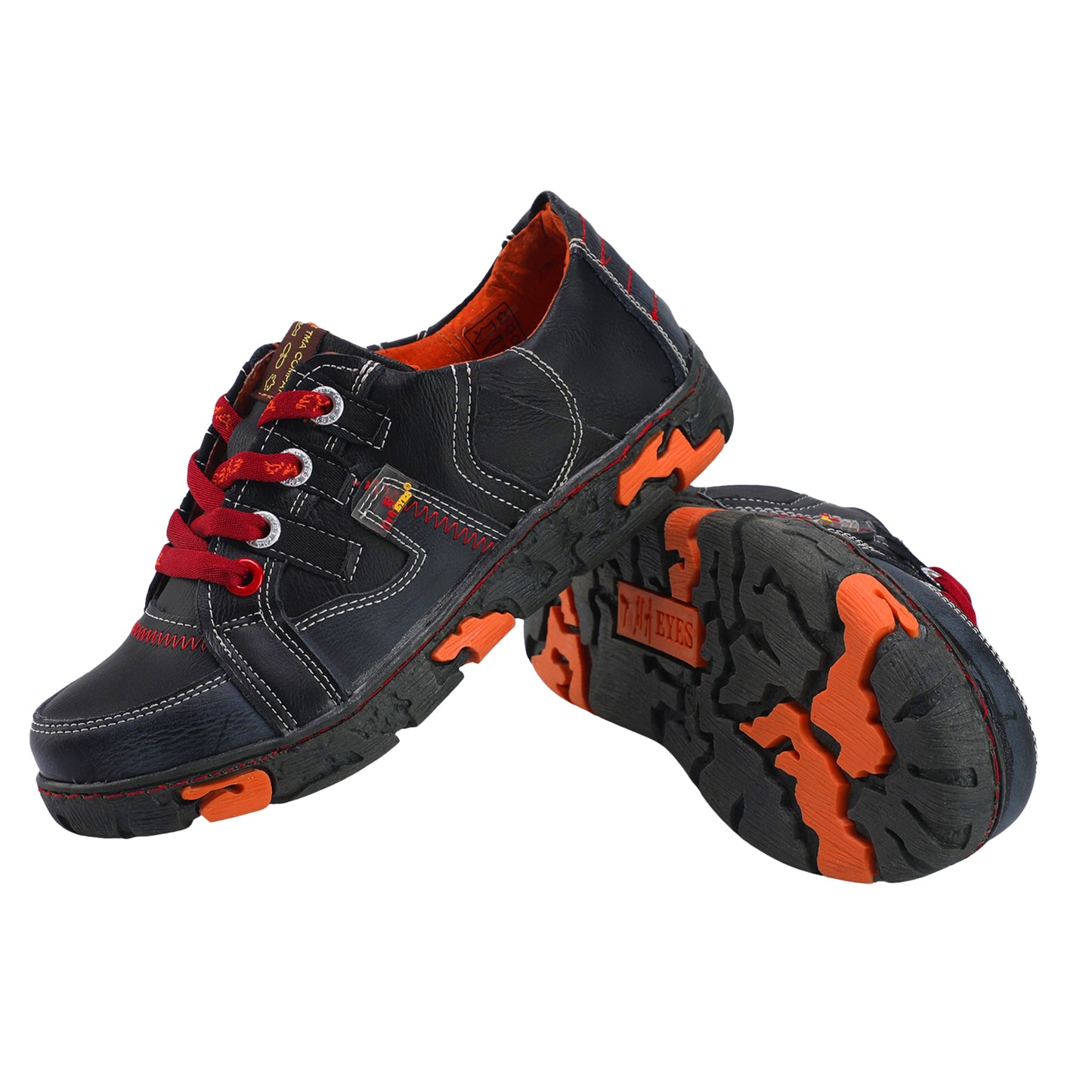 TMA EYES Genuine Leather Women's Flat Fashion Sneaker Shoes for Outdoor