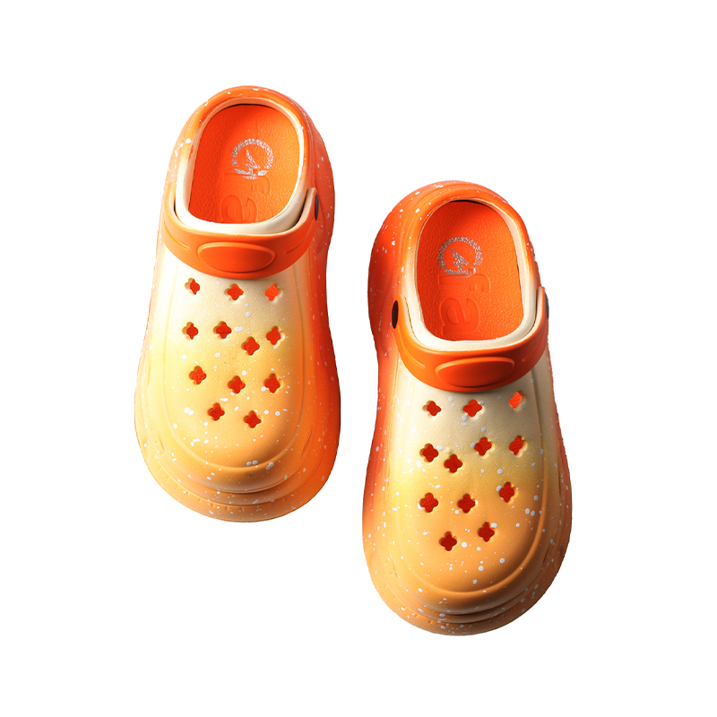 TMA EYES Women's Gradient Color Clogs - Slip-On Platform Graden Clogs with Rotatable Strap Non-Slip & Breathable