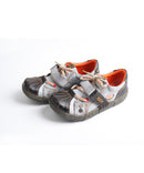TMA EYES Hand Stitching Leather and Washed PU Leather Flat Women's Shoes with Plus Size