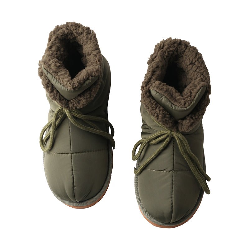 TMA EYES Fleece And Thickened Waterproof And Warm Snow Boots