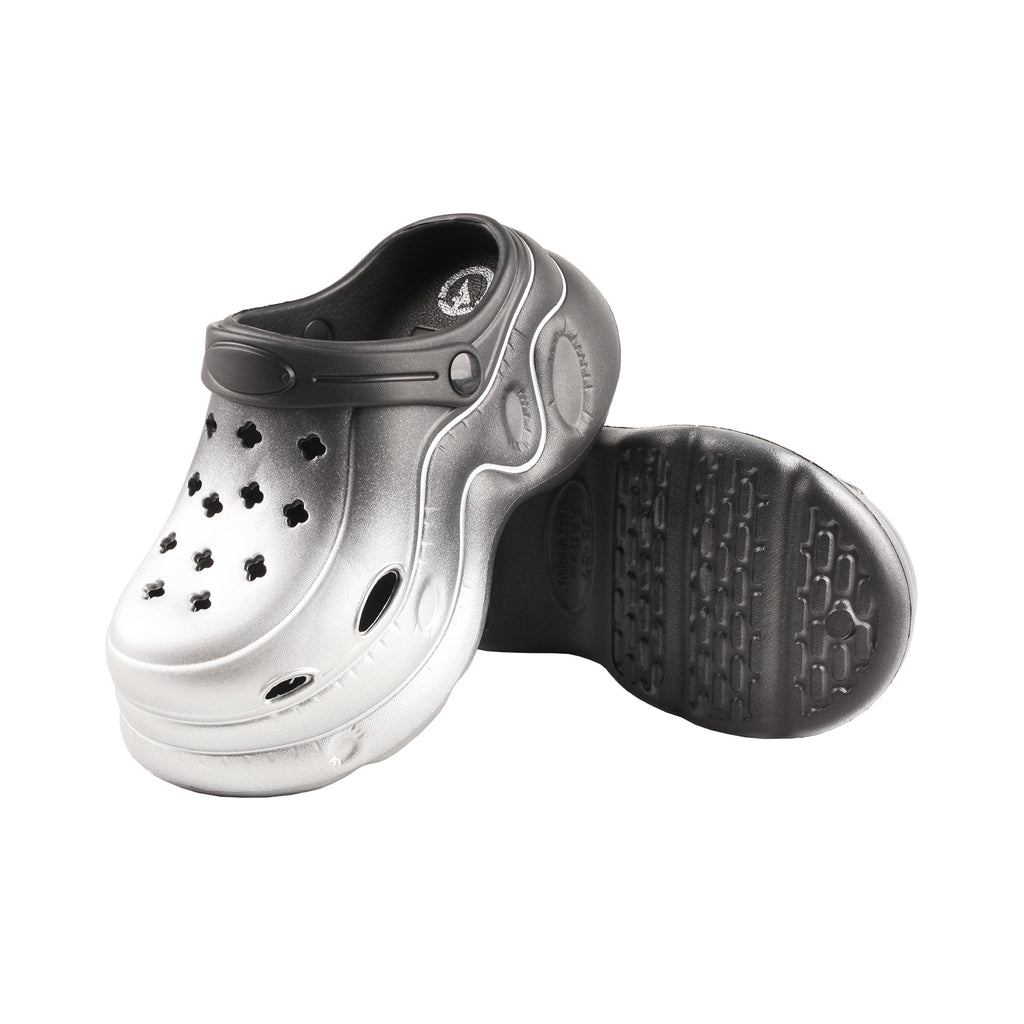 TMA EYES Women's Gradient Color Clogs - Slip-On Platform Graden Clogs with Rotatable Strap Non-Slip & Breathable