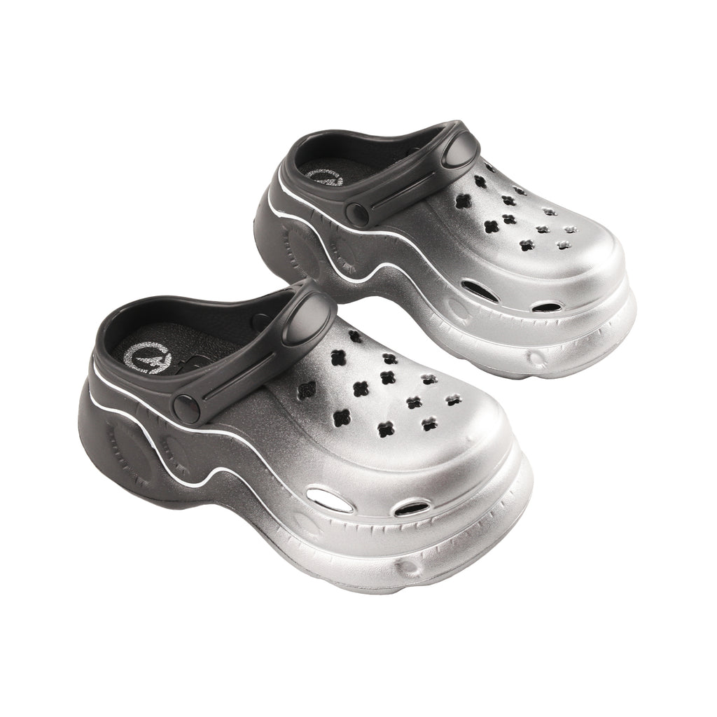 TMA EYES Women's Gradient Color Clogs - Slip-On Platform Graden Clogs with Rotatable Strap Non-Slip & Breathable